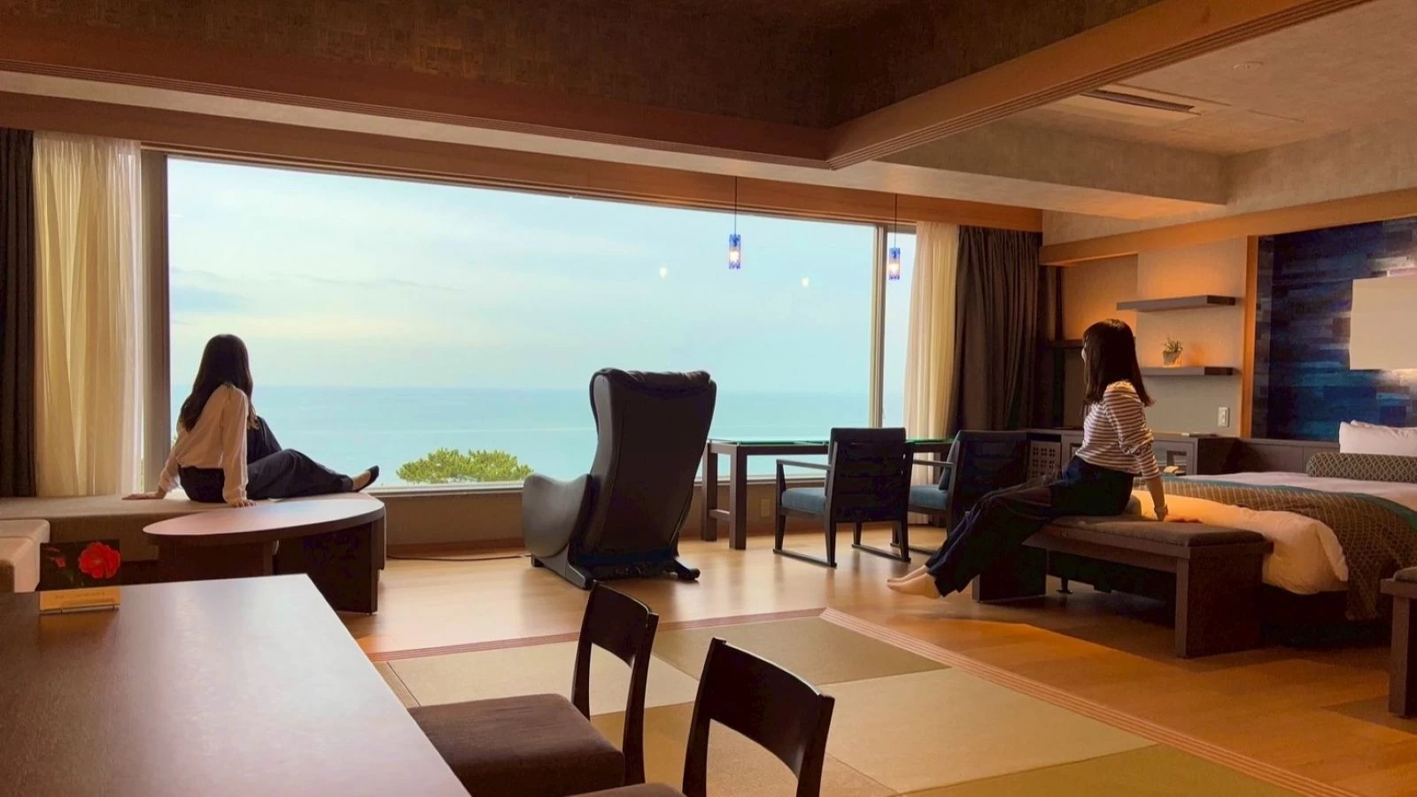 【三重・浜島】太平洋を一望する「湯元館 ニュー浜島 別館 花の館椿」へ!波音と美食に癒やされるご褒美女子旅