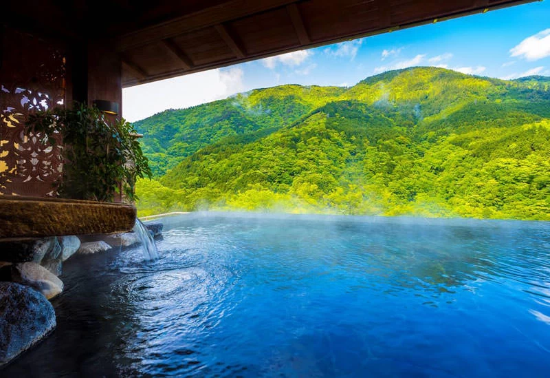 箱根の山々