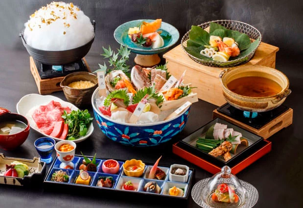 有馬温泉 四季の彩 旅篭のお料理