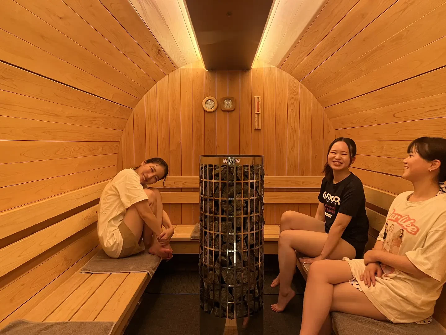 フィンランド発祥の樽型バレルサウナ