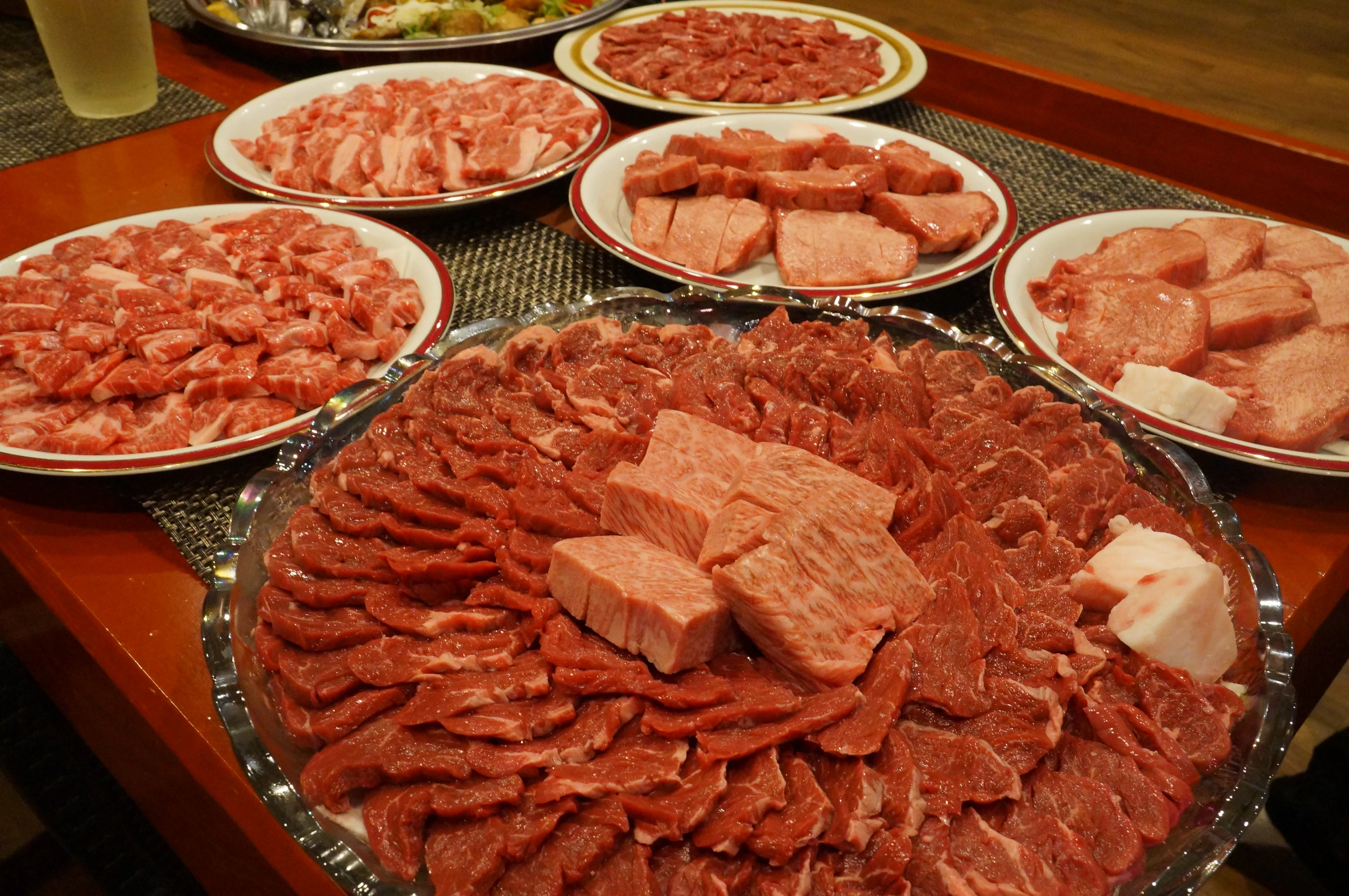 国産和牛肉のBBQ