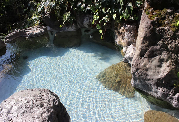 しび荘の露天風呂