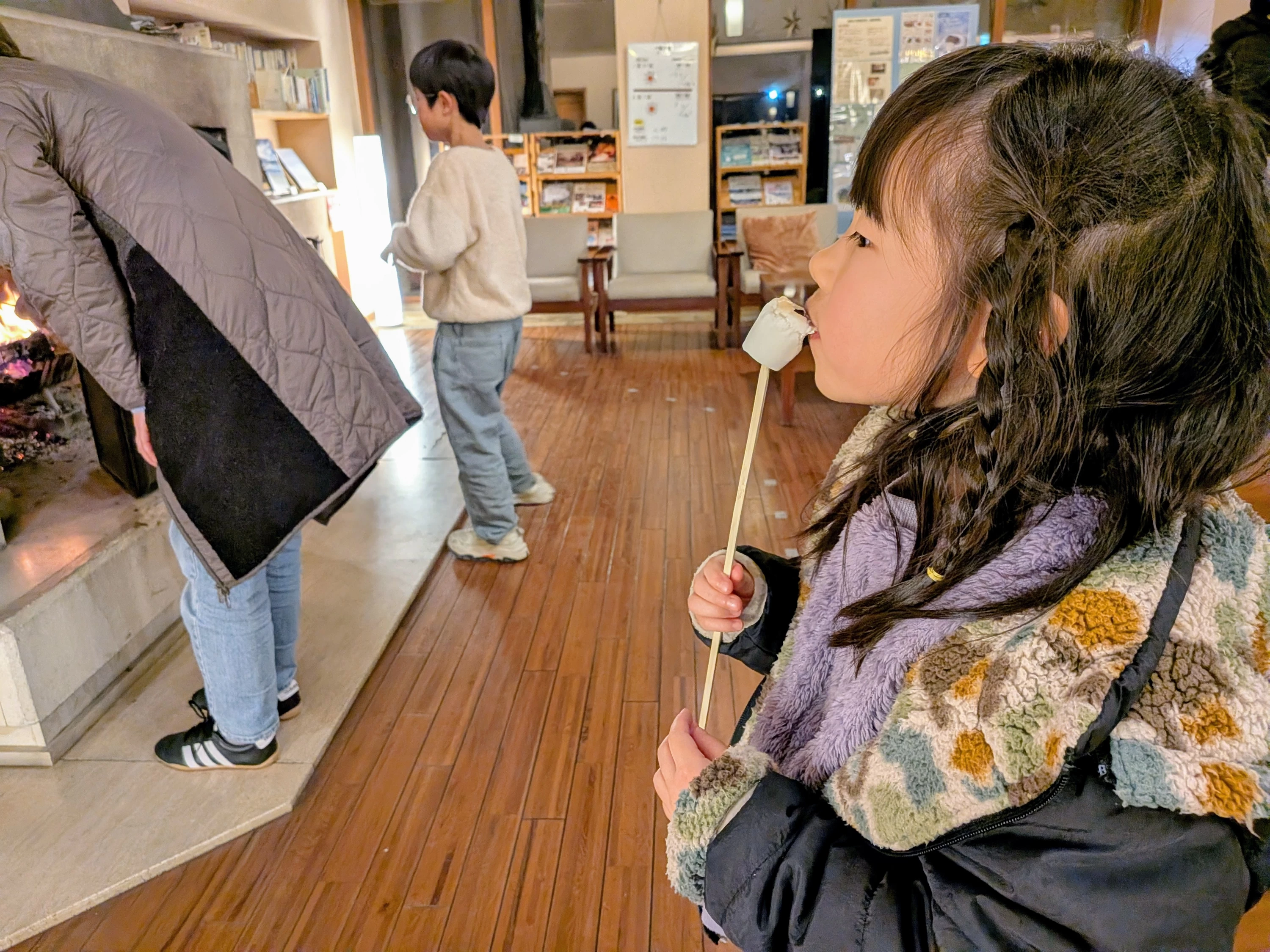 熱いので気をつけて！