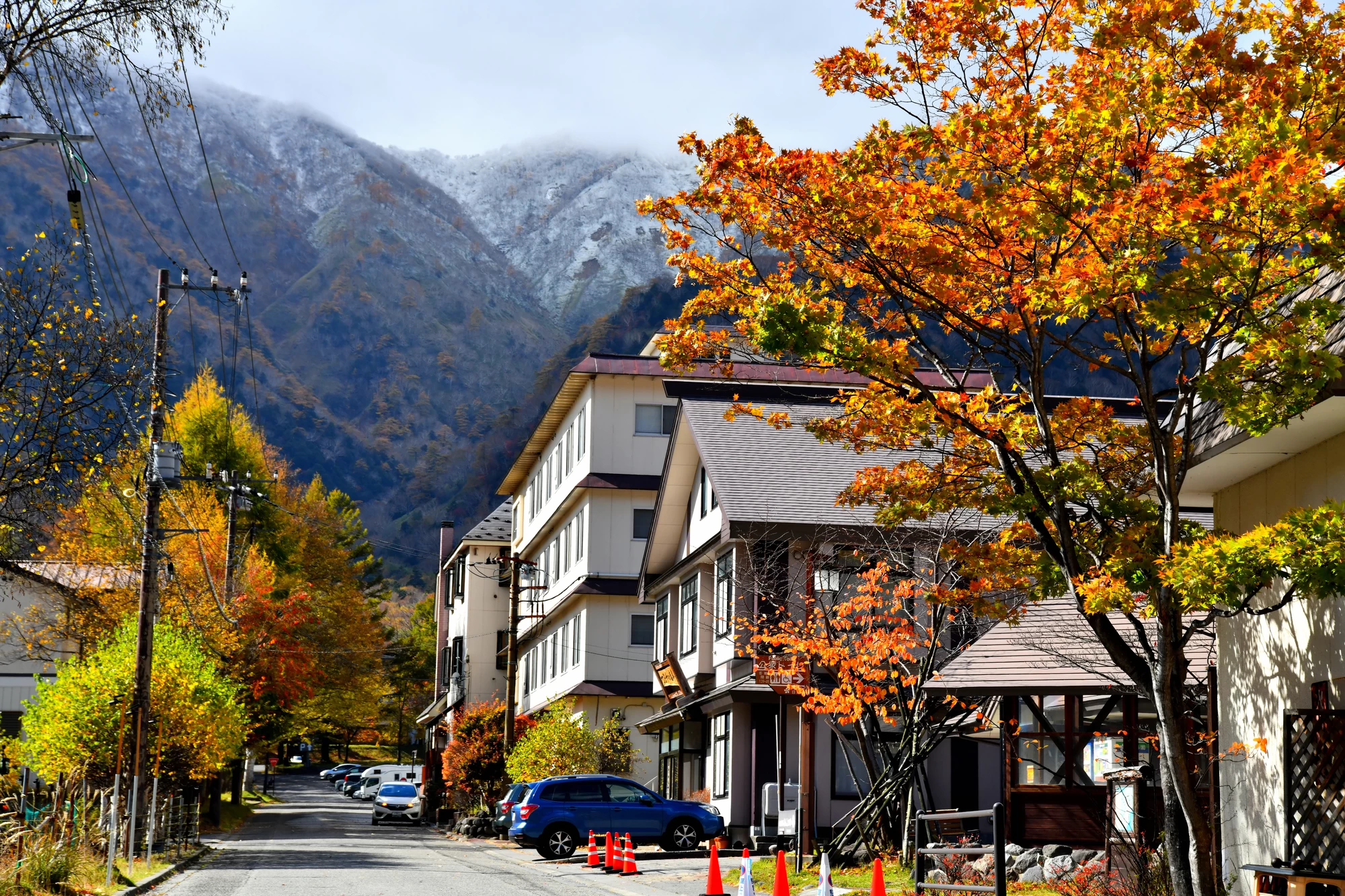 奥日光湯元温泉街