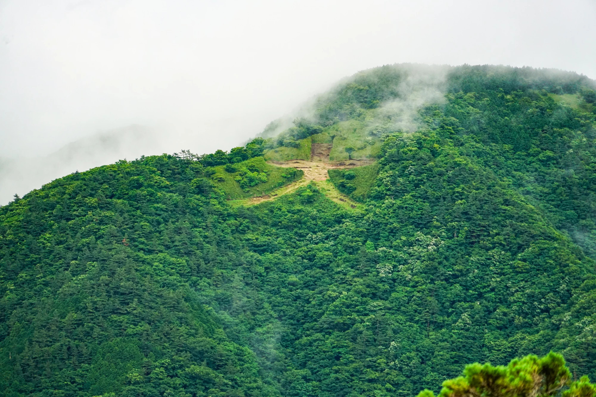 箱根山の大文字