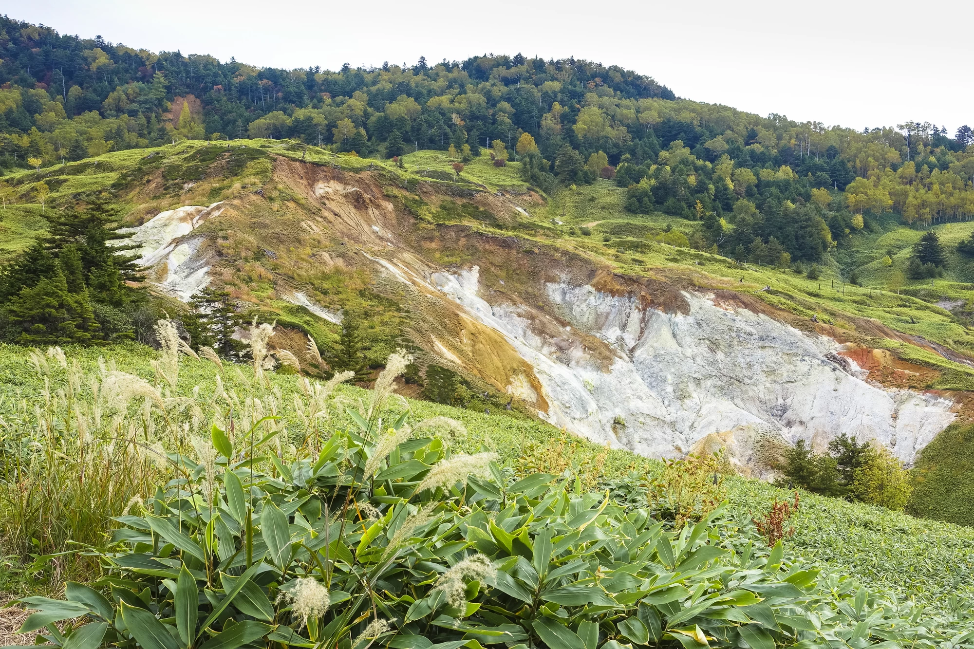 万座温泉 空吹き