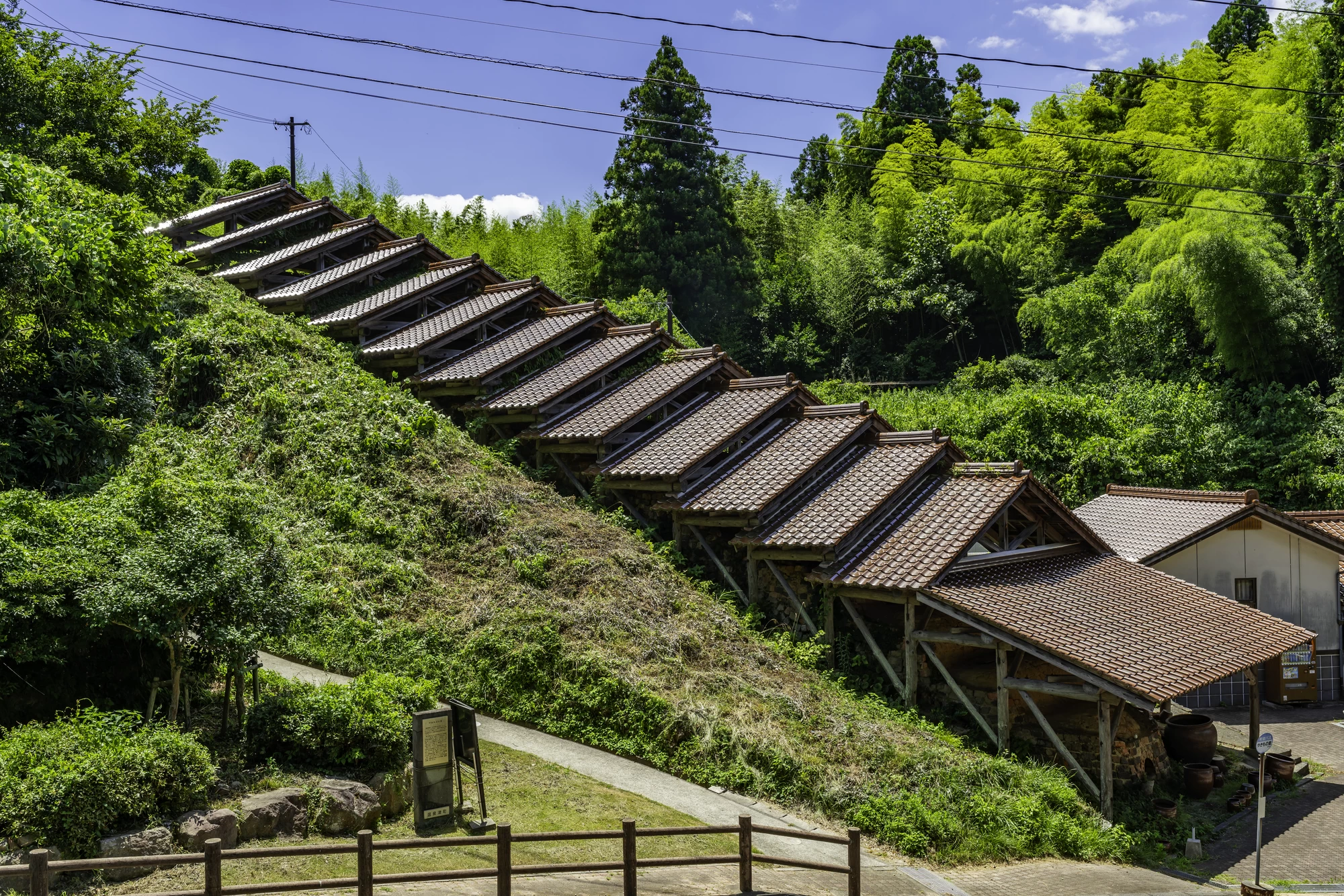 温泉津やきものの里 登り窯