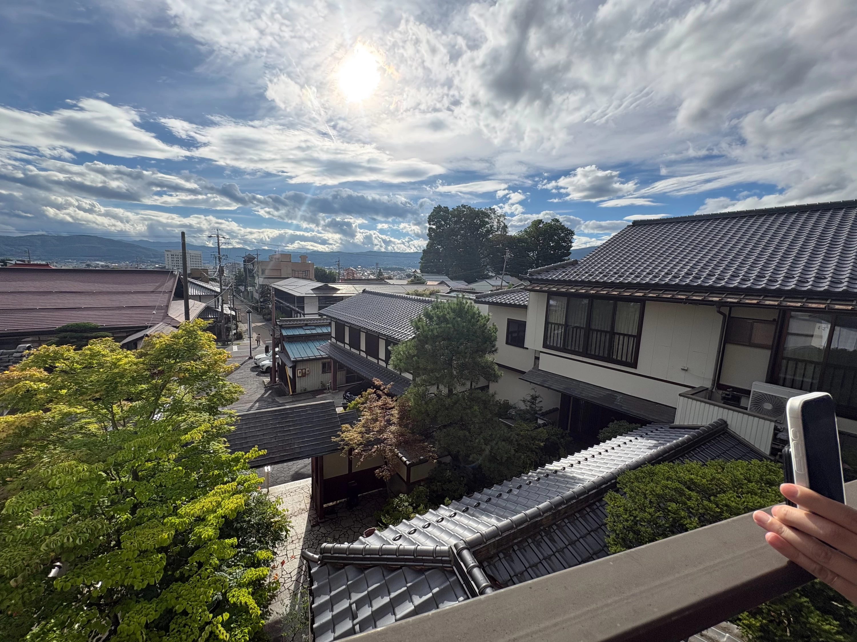 お部屋からの景色