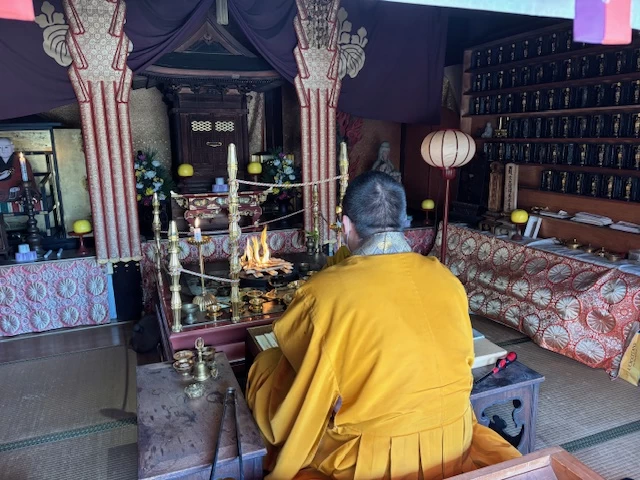 月例の護摩祈祷