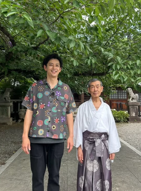 「東海テレビ・昭和スイッチ」で放送俳優の敦士さんがお参りにようこそお参りくださいました😊