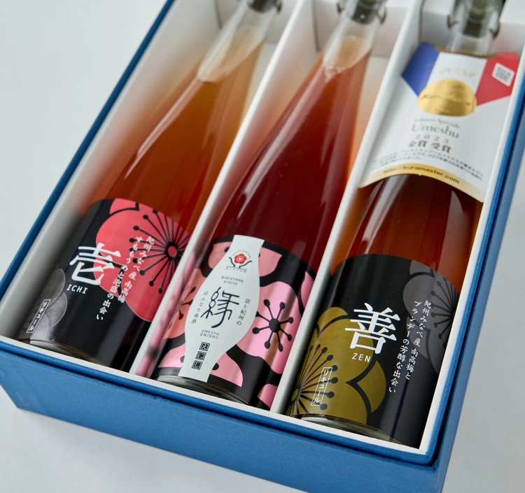 【箱入ギフト】梅酒375ml×3本セット