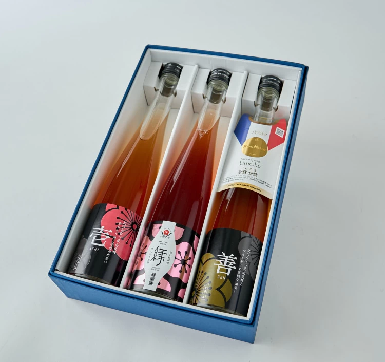 【箱入ギフト】梅酒375ml×3本セット