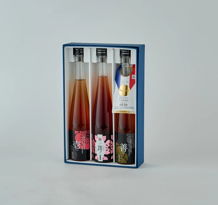 【箱入ギフト】梅酒375ml×3本セット