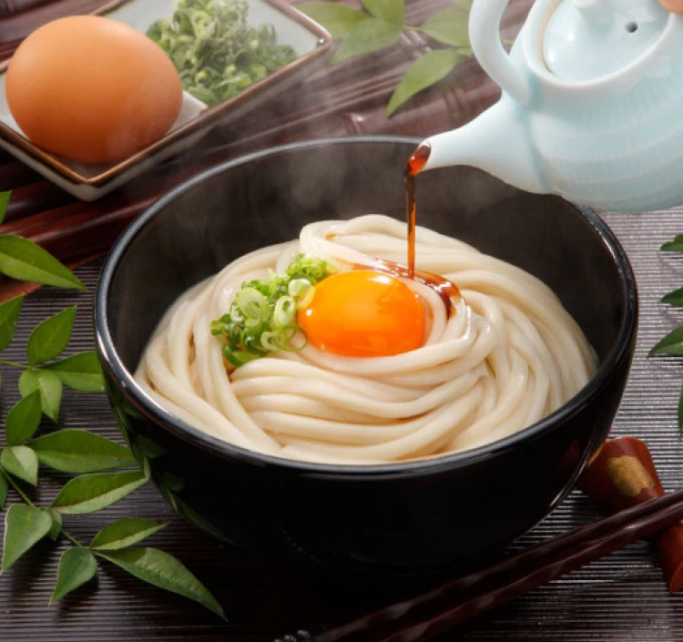 讃岐うどんをもっと楽しく！もっとおいしく！代打ち麺ロール500g　つゆ付