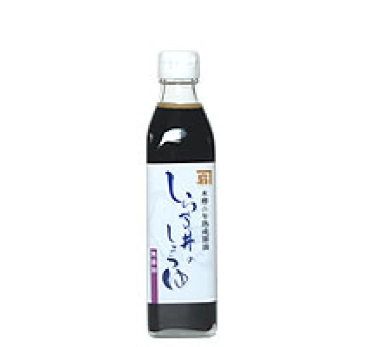 しらす丼のしょうゆ