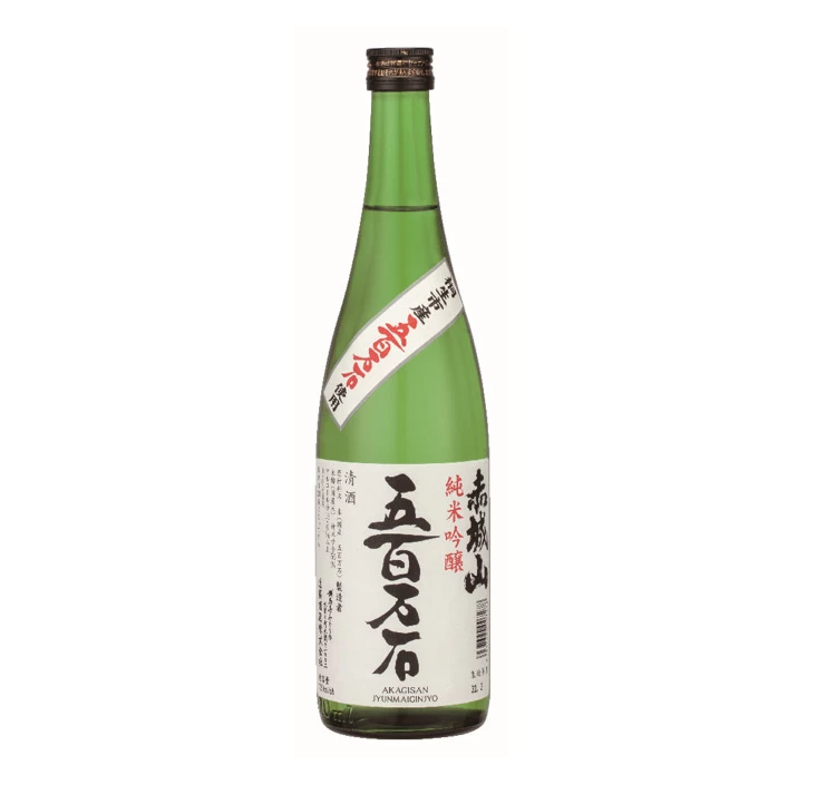 赤城山 桐生市産五百万石 純米吟醸