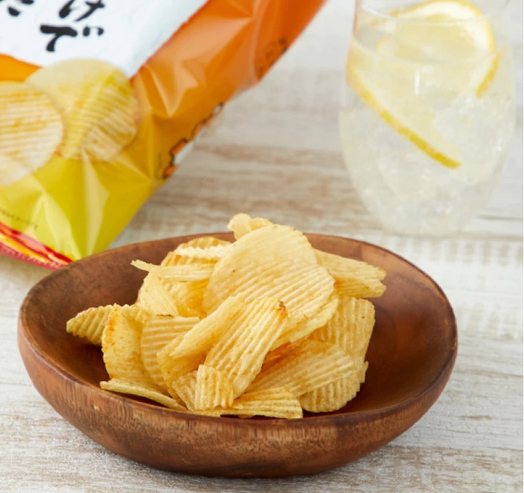 米油だけで揚げたポテト　12袋入（うす塩味）