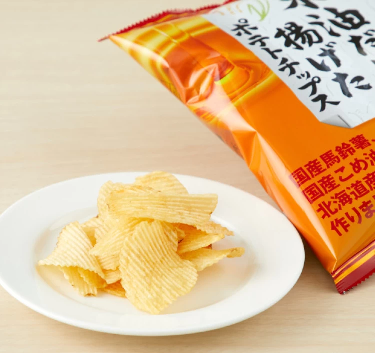 米油だけで揚げたポテト　12袋入（うす塩味）