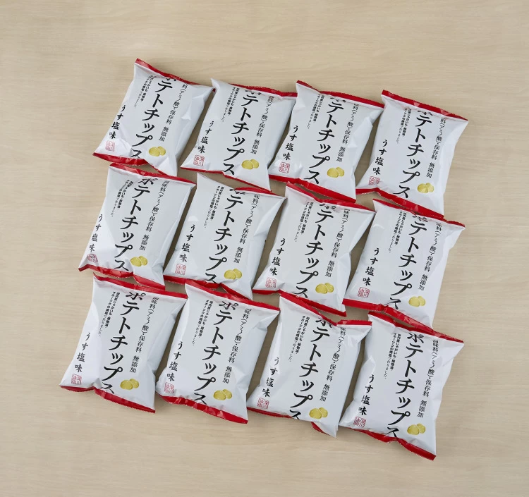 無添加ポテトうす塩味12袋入