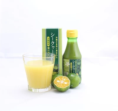 沖縄県産青切りシークヮーサー100%果汁150ml 12本セット