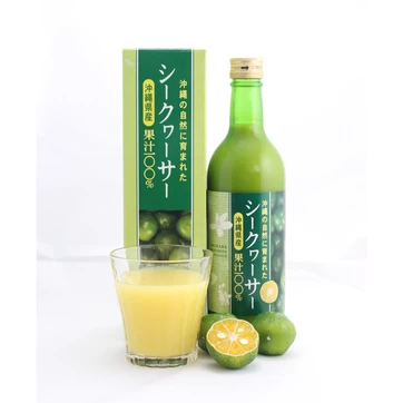 沖縄県産青切りシークヮーサー果汁100%500ml