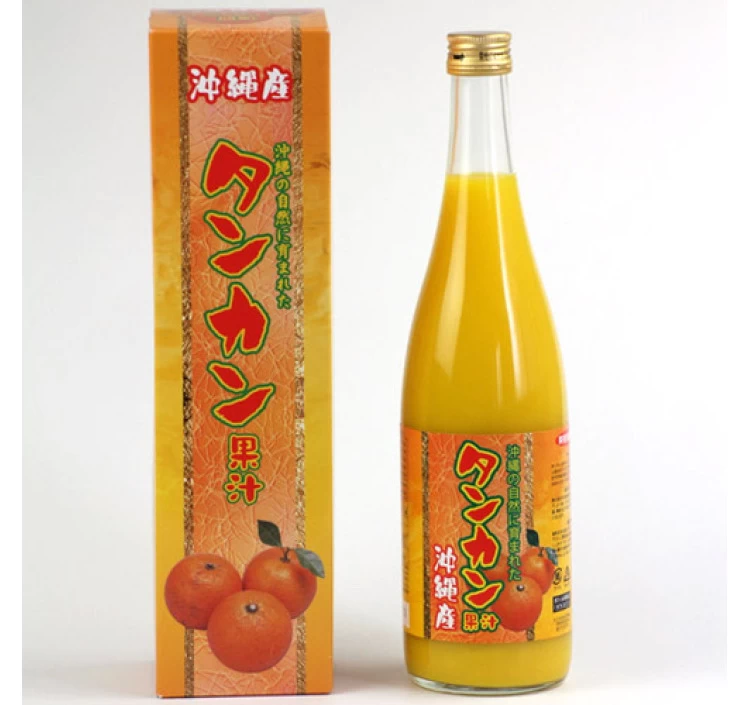 沖縄県産たんかん100％果汁720ml