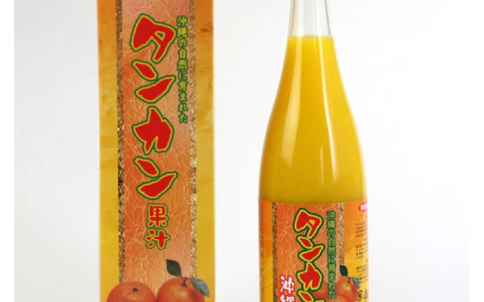 沖縄県産たんかん100％果汁720ml