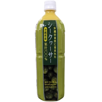 沖縄県産青切りシークヮーサー100%果汁 1000ml