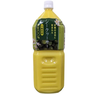 沖縄県産青切りシークヮーサー100%果汁 2000ml