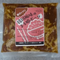 【おうちごはんシリーズ】飯ガッツリ韓国味のまる姫ポーク サムネイル