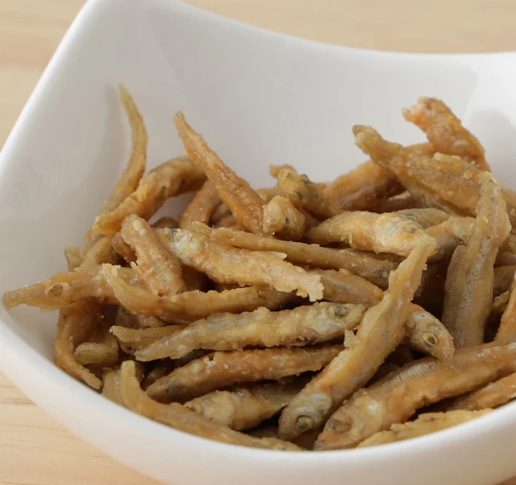 塩味わかさぎ唐揚げ