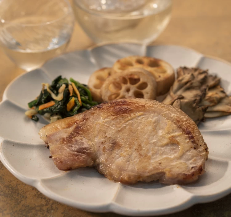 米の娘ぶた ロース味噌漬け 6枚（赤ワイン味噌漬け3枚・大吟醸酒粕味噌漬け3枚）