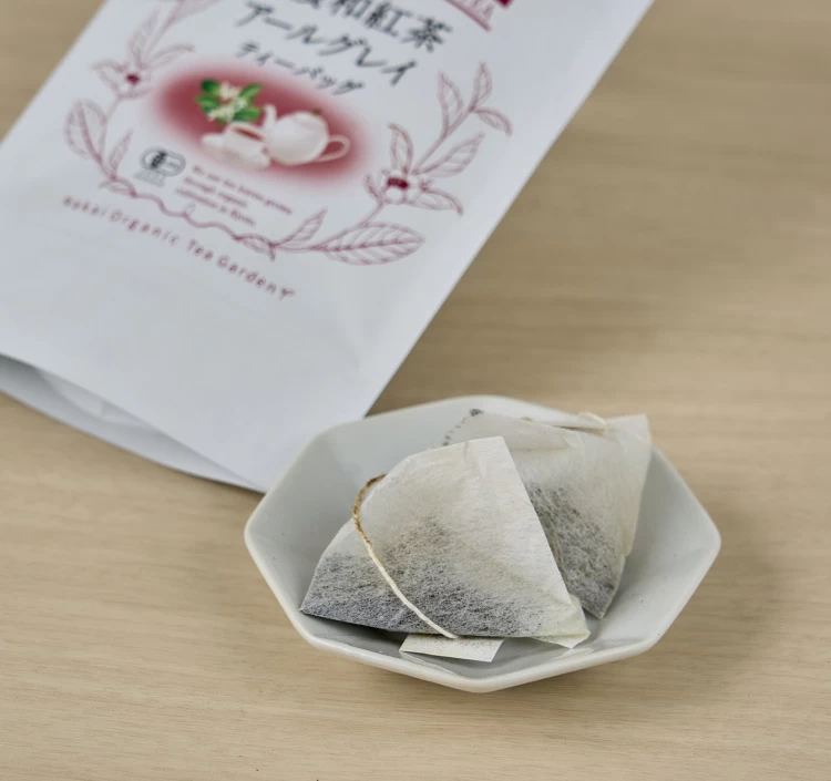 有機栽培　和紅茶アールグレイティーバッグ　【2ｇ×10個入り】