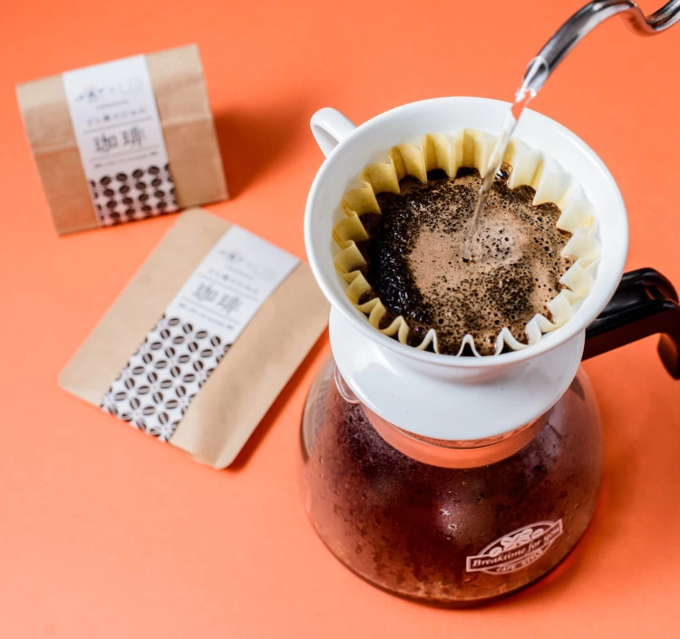 小嶋やのどら焼きのために焙煎・ブレンドされた『どら焼きのための珈琲』