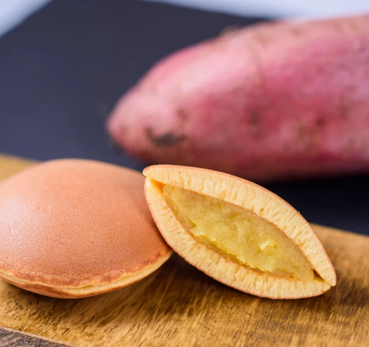 立石農園の紅はるか×久保田稔製陶所のセラミック製法×小嶋やどら焼で誕生