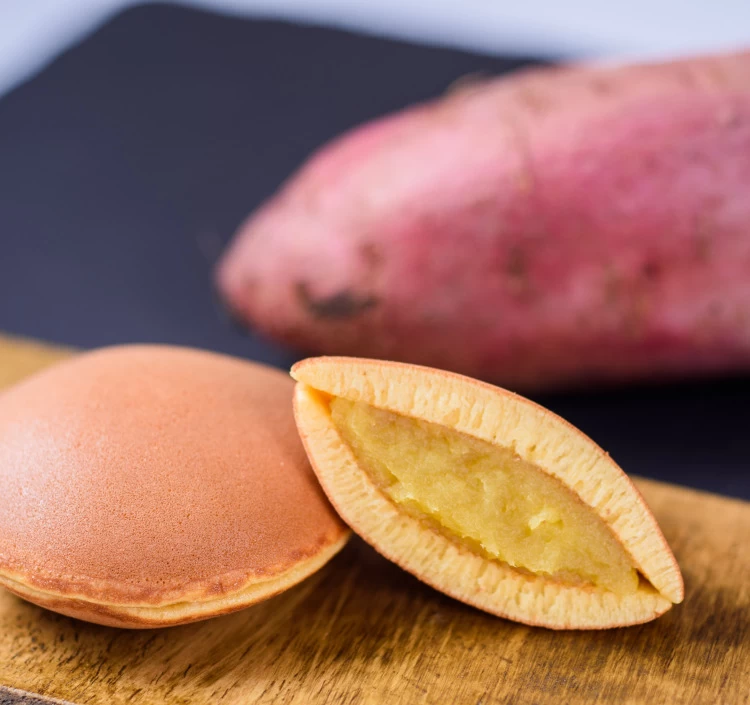 立石農園の紅はるか×久保田稔製陶所のセラミック製法×小嶋やどら焼で誕生