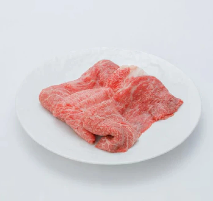 神戸牛 しゃぶしゃぶ：盛り合わせ（肩・モモ）