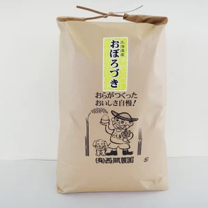 【玄米】おぼろづき20kg【小分け5kg×4】