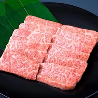 鹿児島黒牛三角バラカルビ焼肉用300ｇ サムネイル