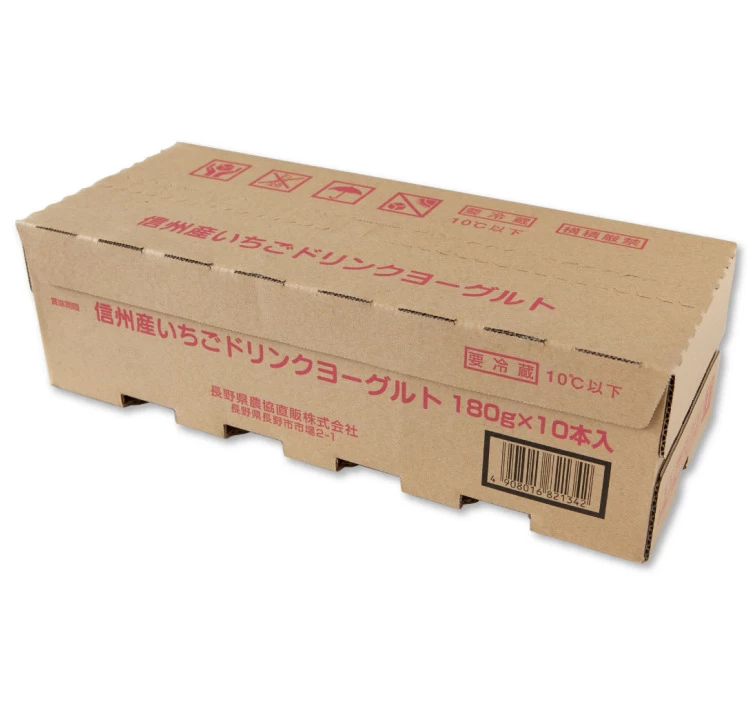 信州産いちごドリンクヨーグルト　10本