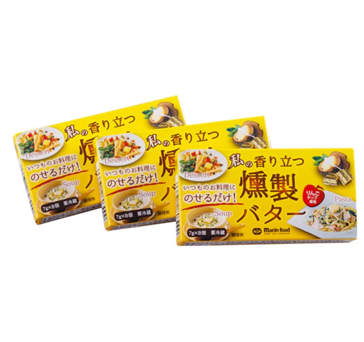 私の香り立つ燻製バター7ｇ　8個入×3箱