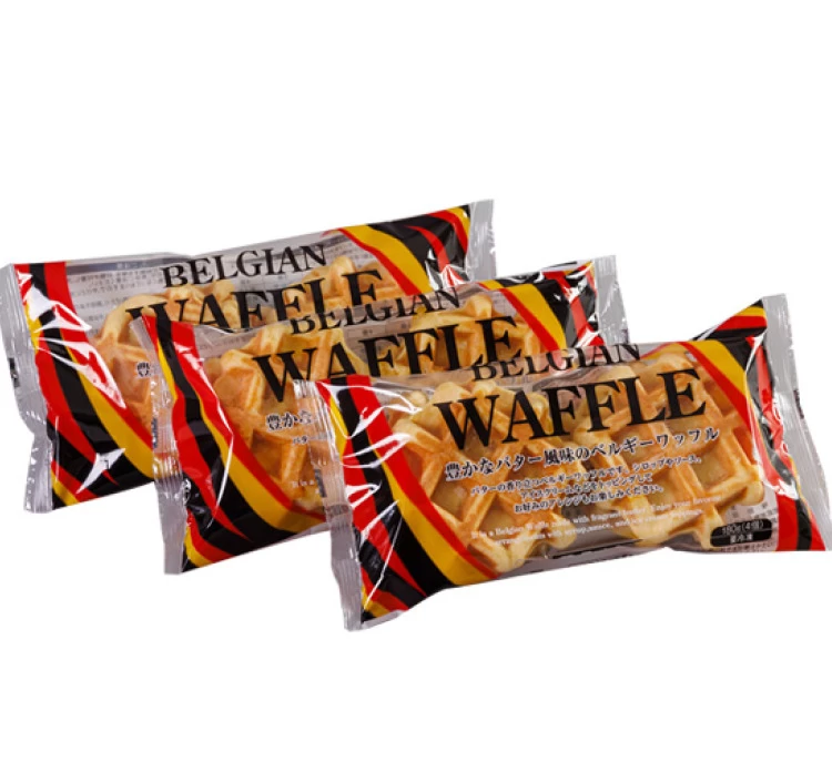 豊かなバター風味のベルギーワッフル12個入り