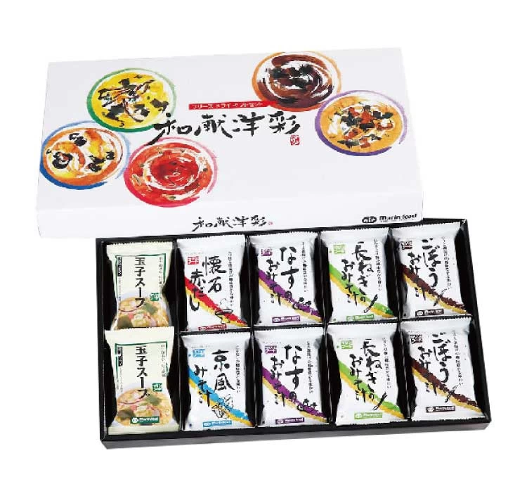 フリーズドライギフトセット「6種和献洋彩」 20食