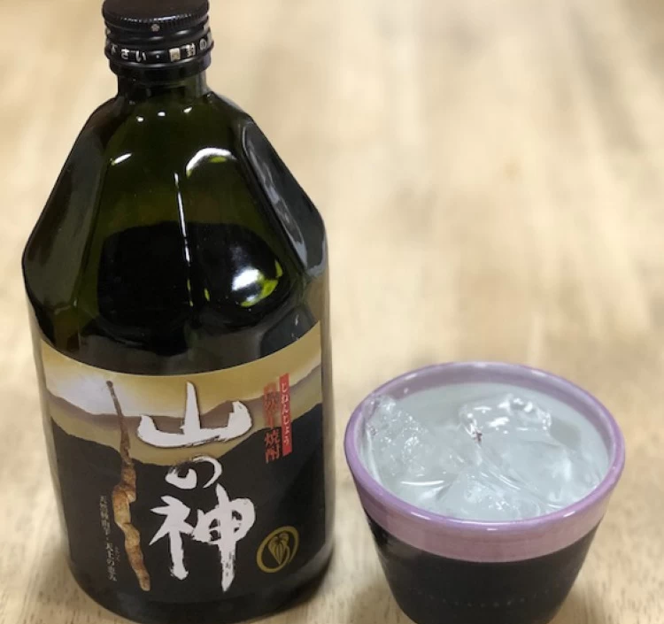 自然薯焼酎　「山の神」