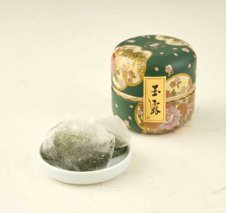 玉露・煎茶ティーバッグギフト（4g×10袋×2缶入）
