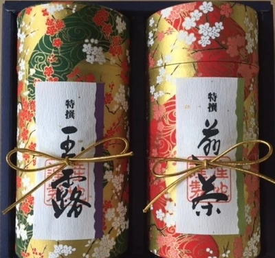 特撰玉露・煎茶（各100g缶入）