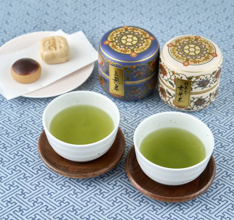 上煎茶 ・玄米茶ティーパック　なつめ缶ギフト
