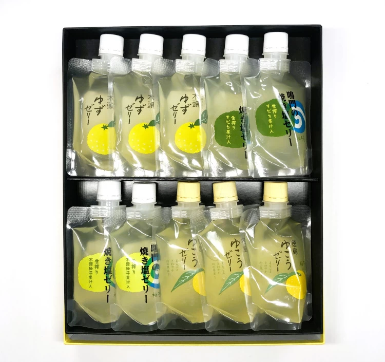 焼き塩ゼリー入り(4種類)10個セット