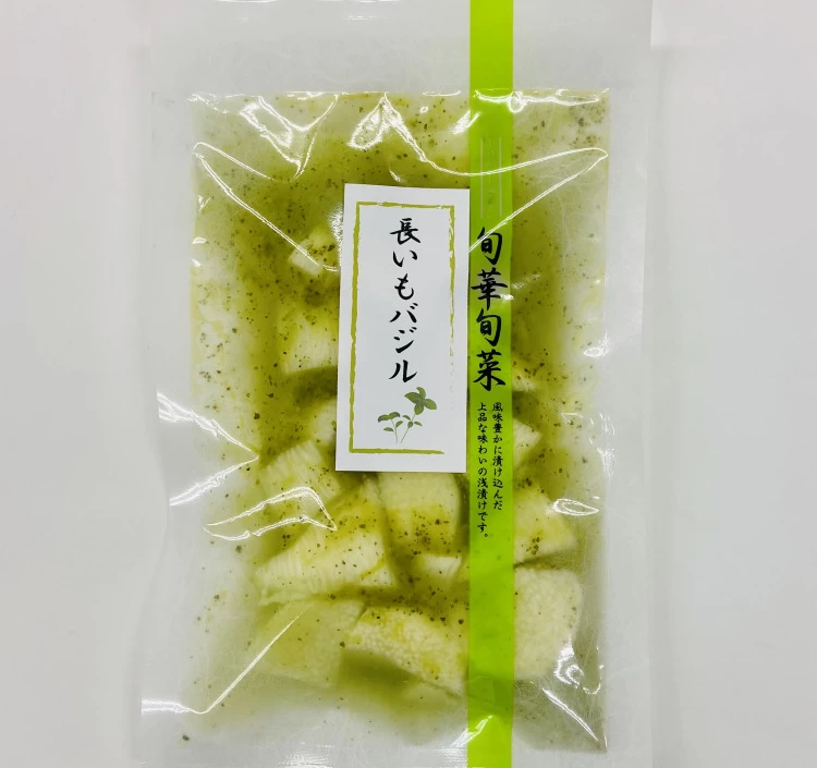 長いもバジル 140g ワインに合うお漬物