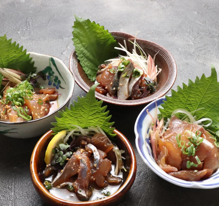 大分りゅうきゅう漬け丼(4種)セット